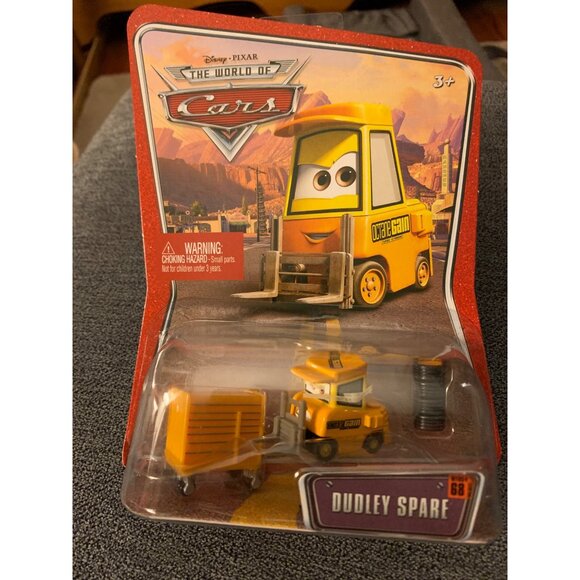 Disney Pixar Cars Dudley Spare Die-Cast Toy Vehicle - Yellow - For Ages 3+ - Picture 12 of 13